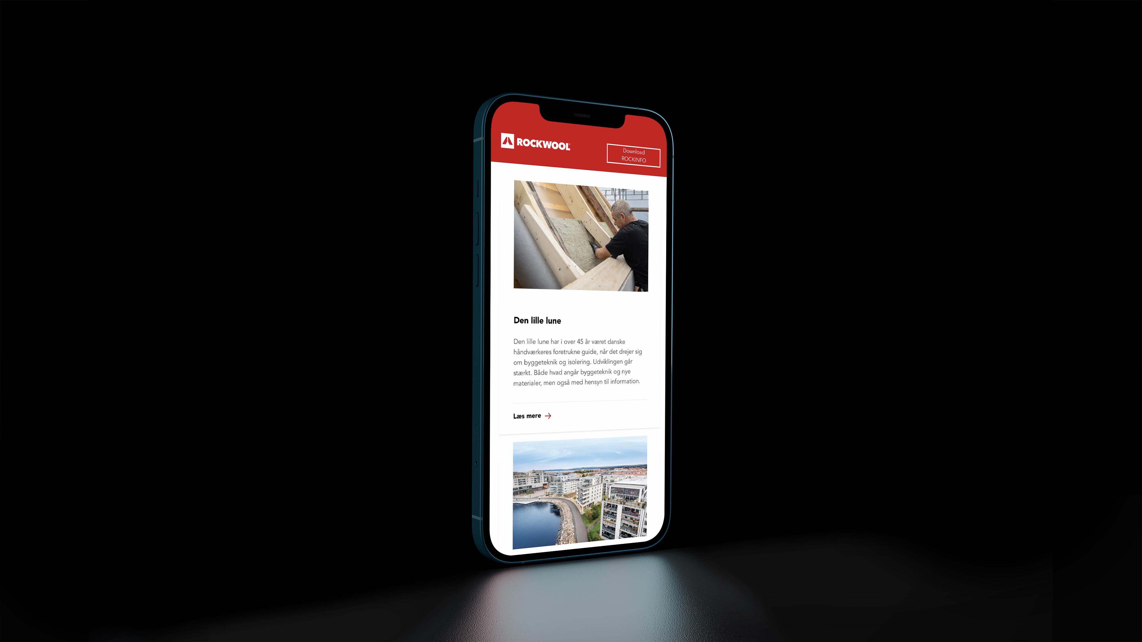 Website on mobile