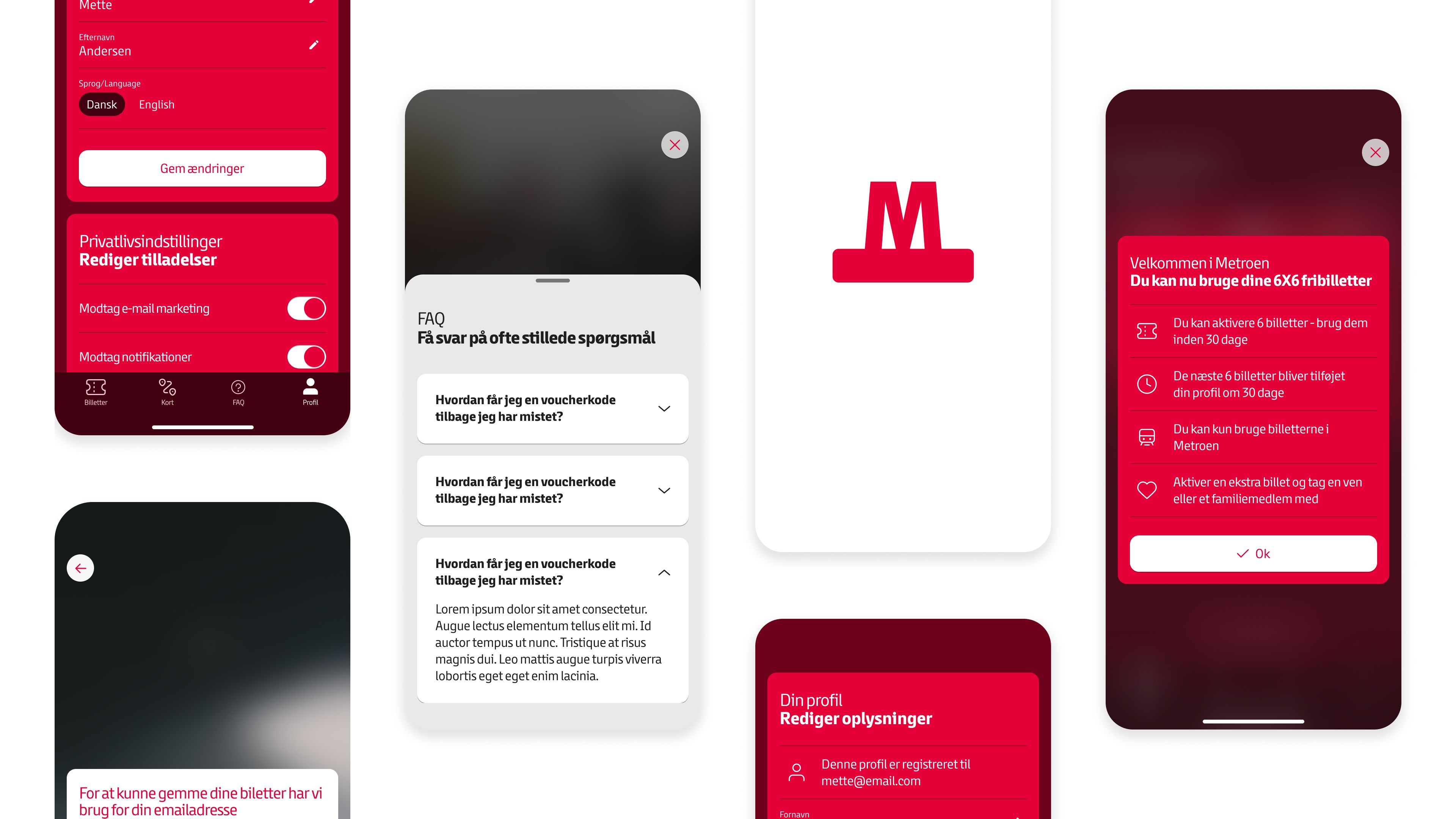 Metro Forte Advice Multiple Phone Mockup