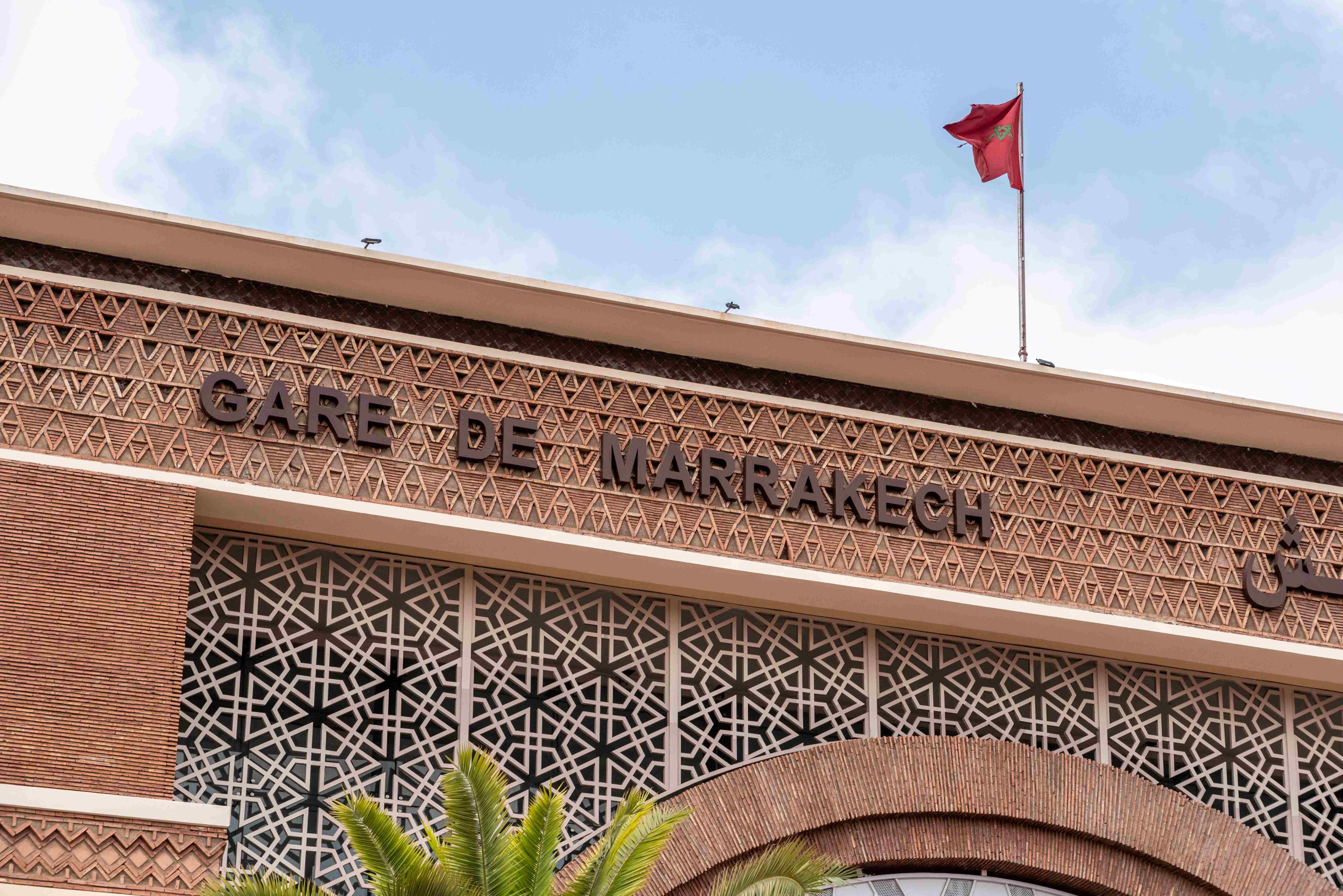 Marrakech railway station - Gare de Marrakech