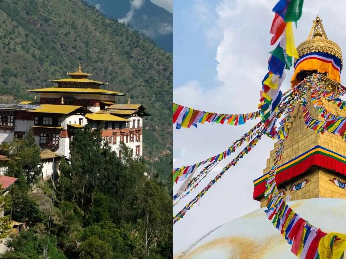 Bhutan and Nepal