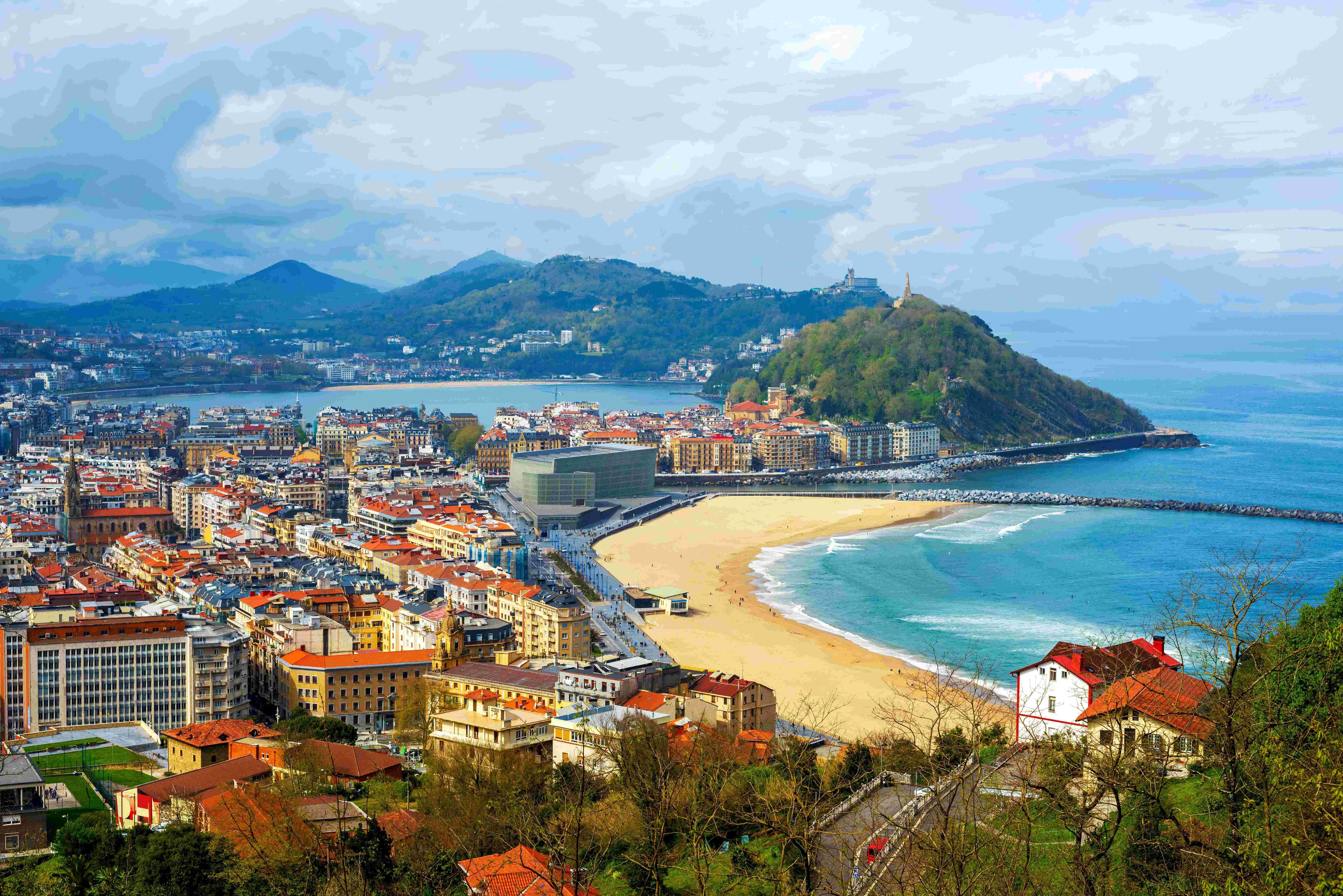 San Sebastian coastline