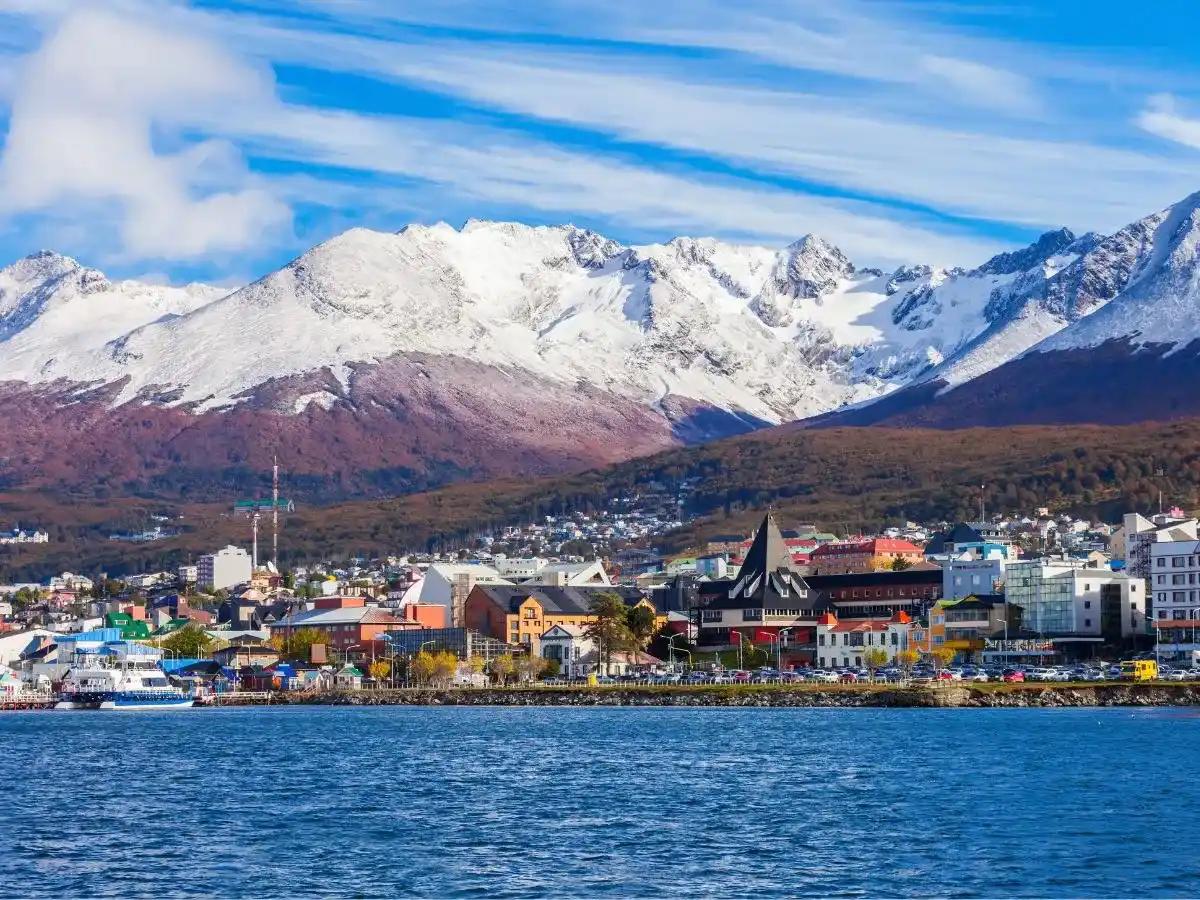 Ushuaia Argentina city mountains