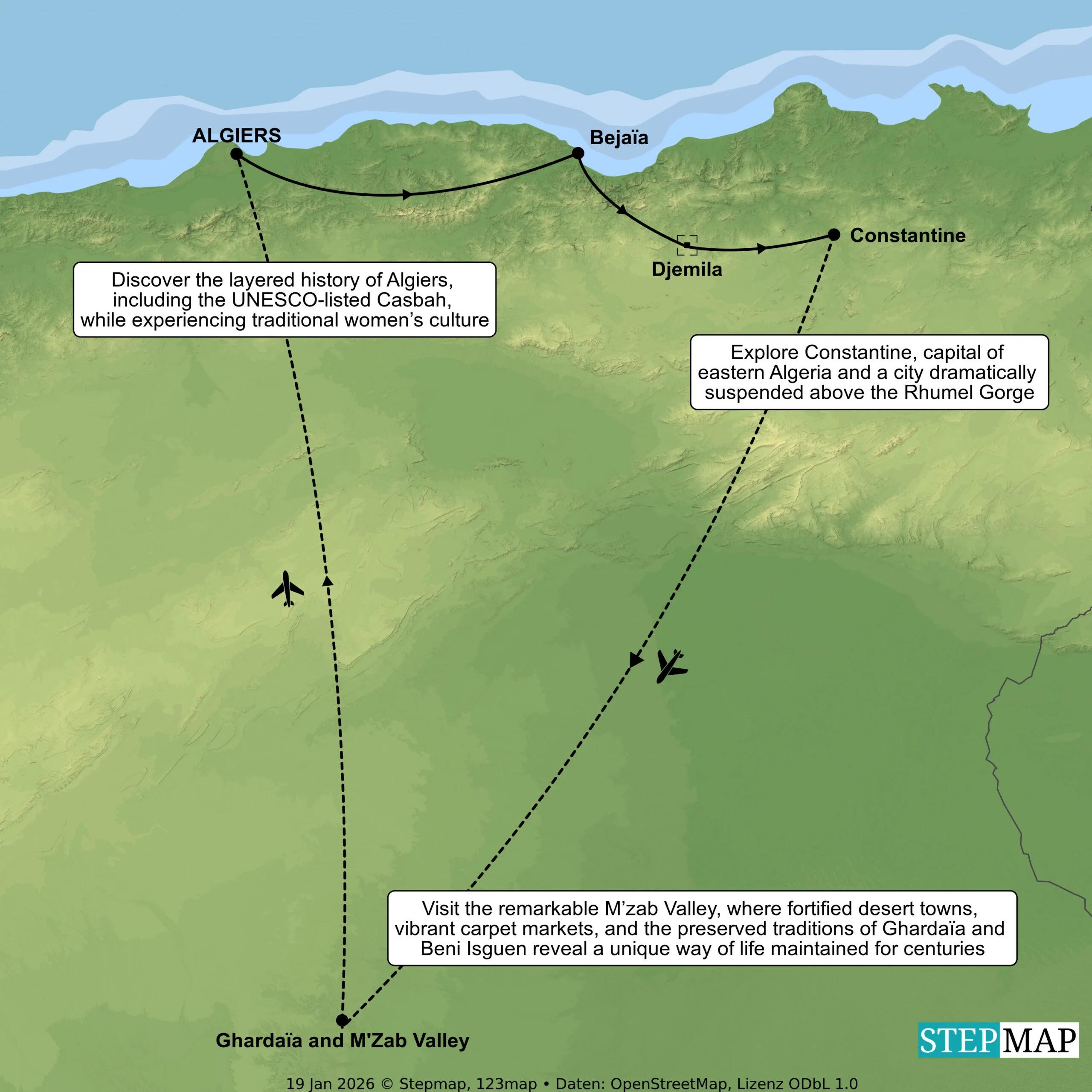 algeria toor 1 map