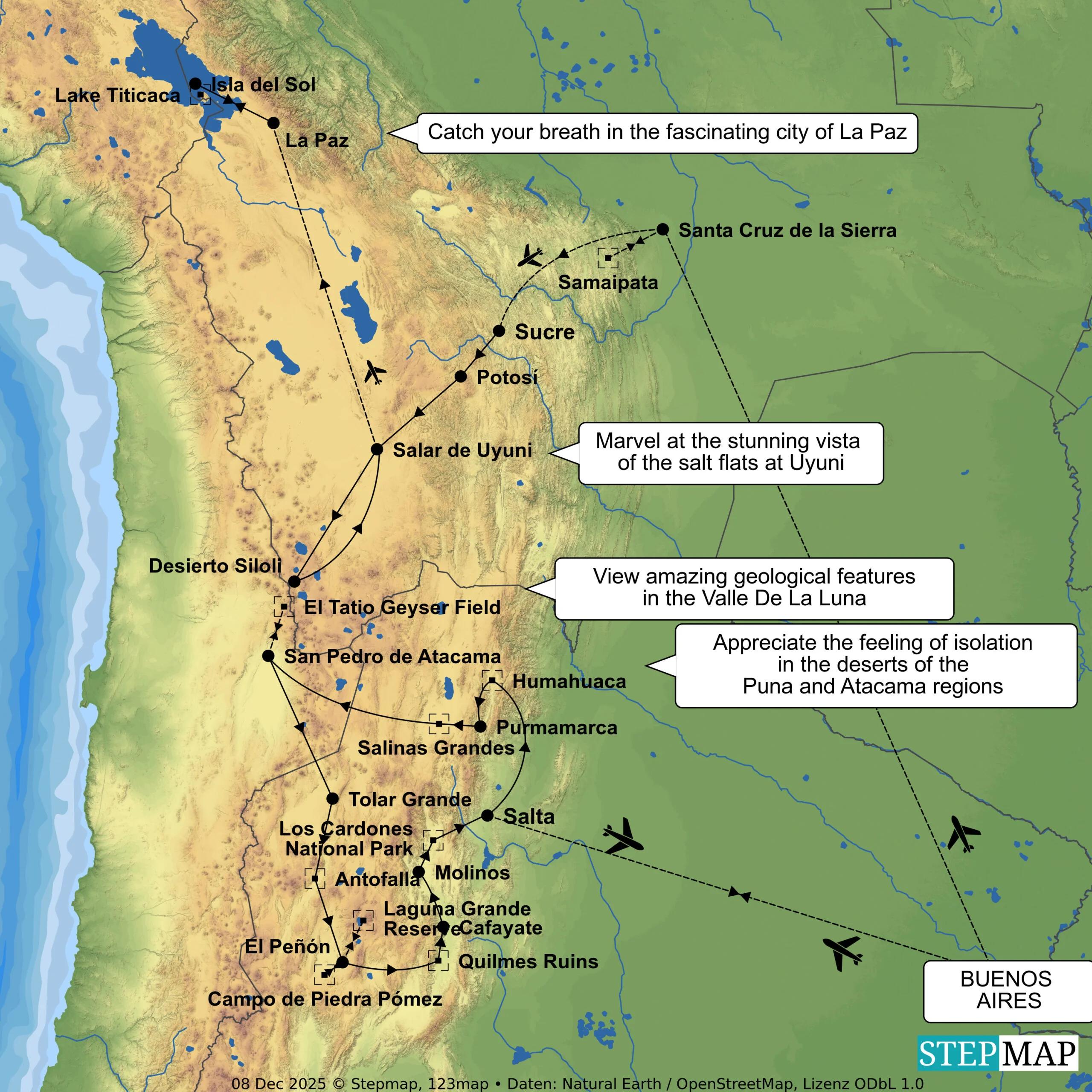 Tour Map