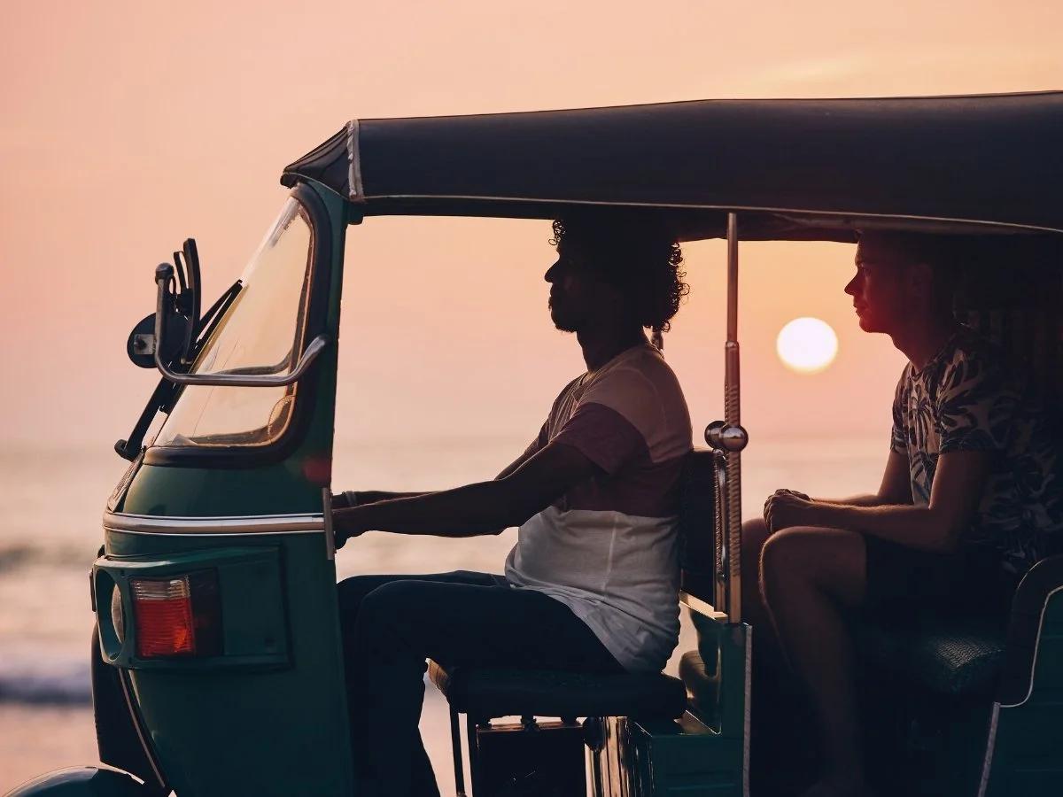 tuk tuk at island pace