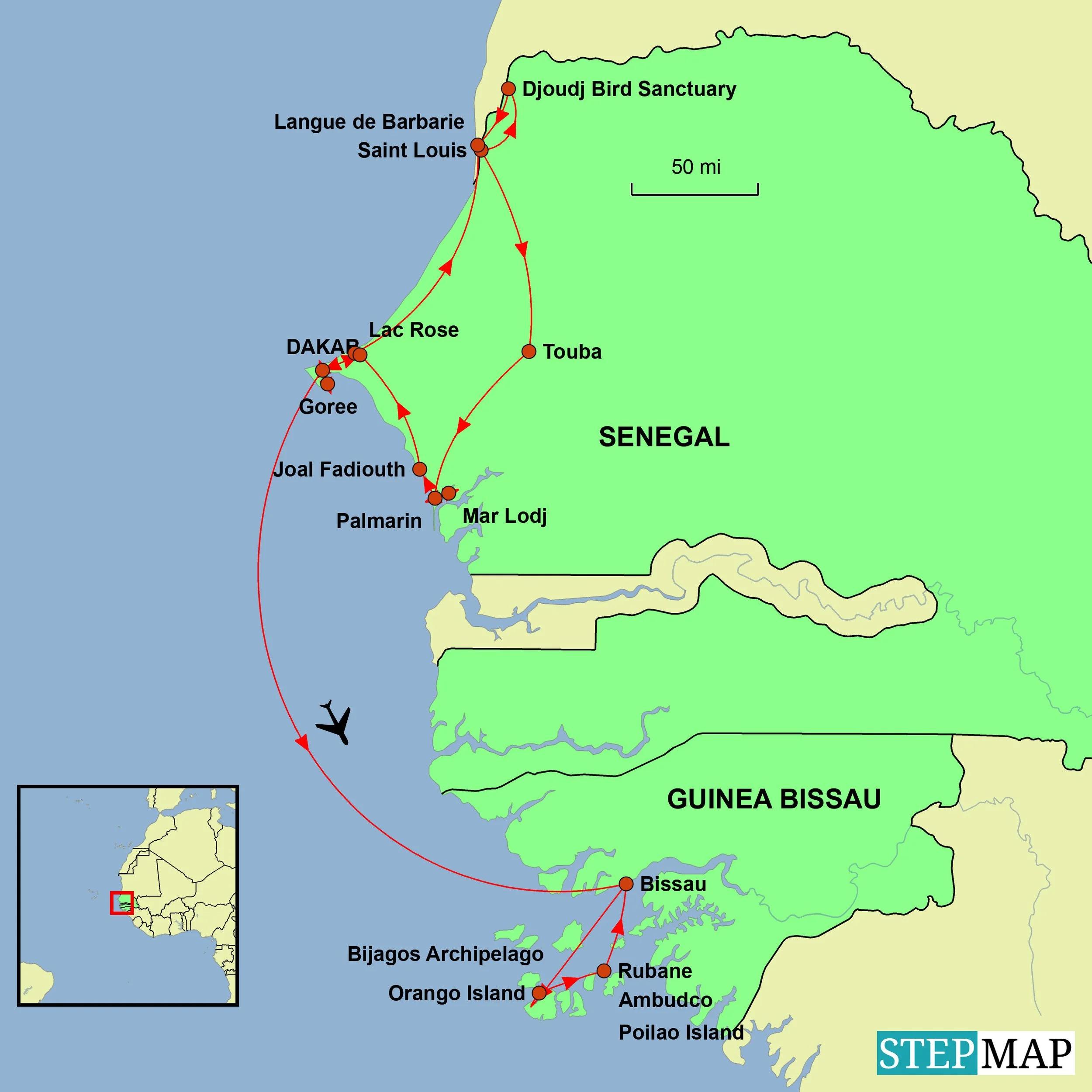 sgb map