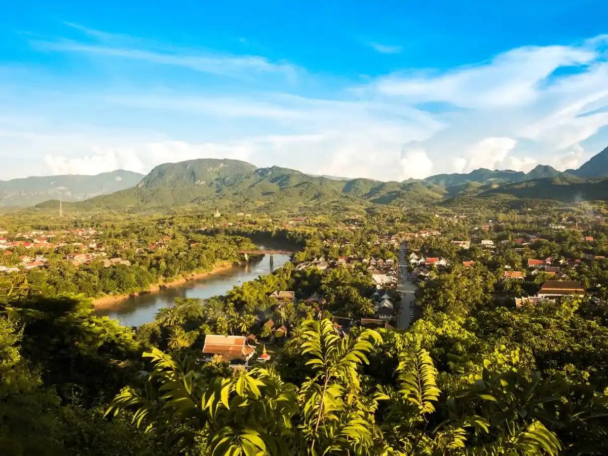 Nam Khan River, Luang Prabang riverside