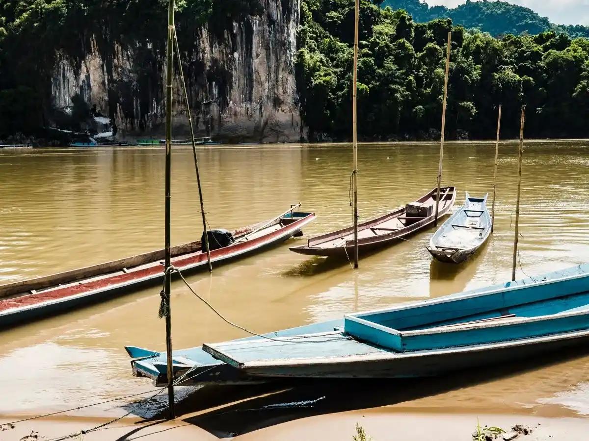 Mekong River boat