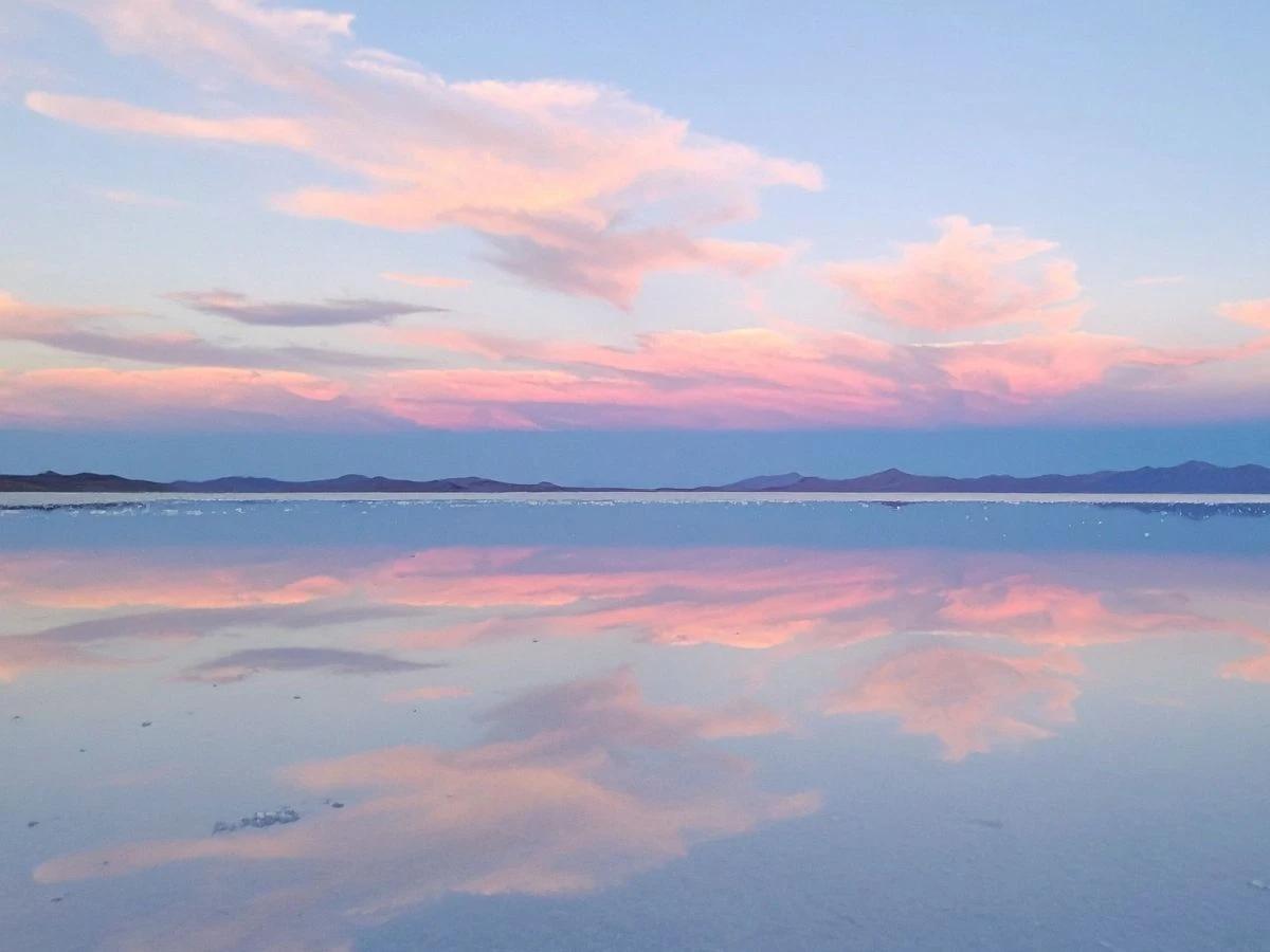 Uyuni Salt Flats in Bolivia