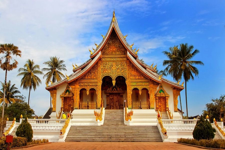 Golden Palace Haw Kham in Luang Prabang