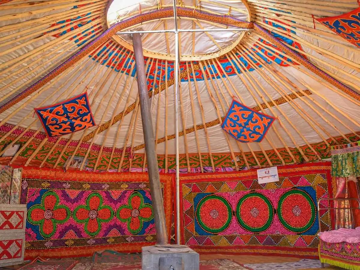 Mongolian ger interior