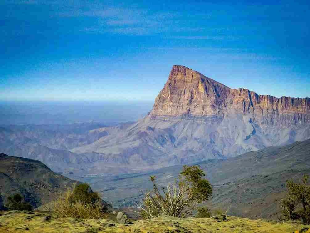 Jebel Misht via the Western Approach