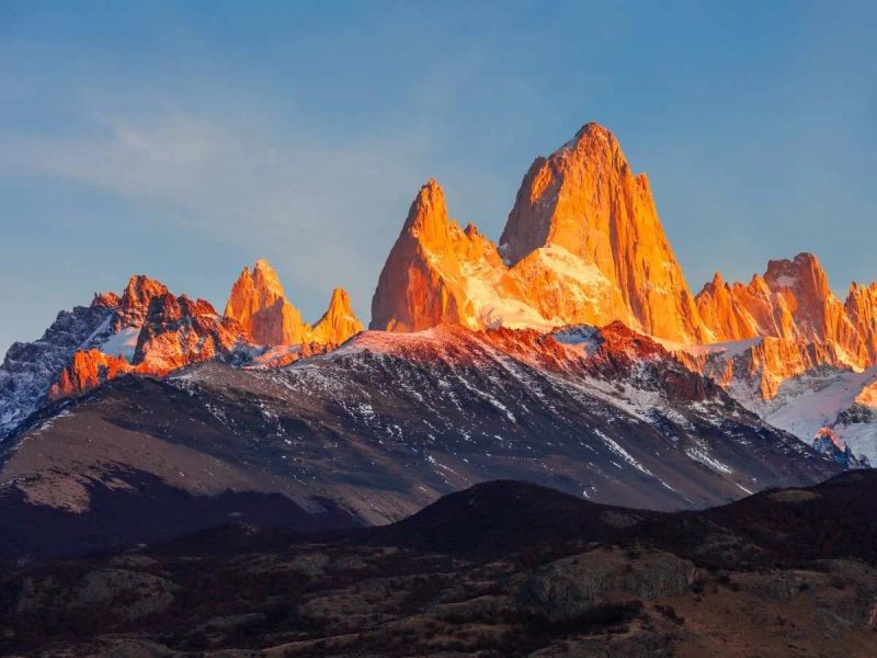 best time to visit Argentina -  Fitz Roy Mountain Patagonia