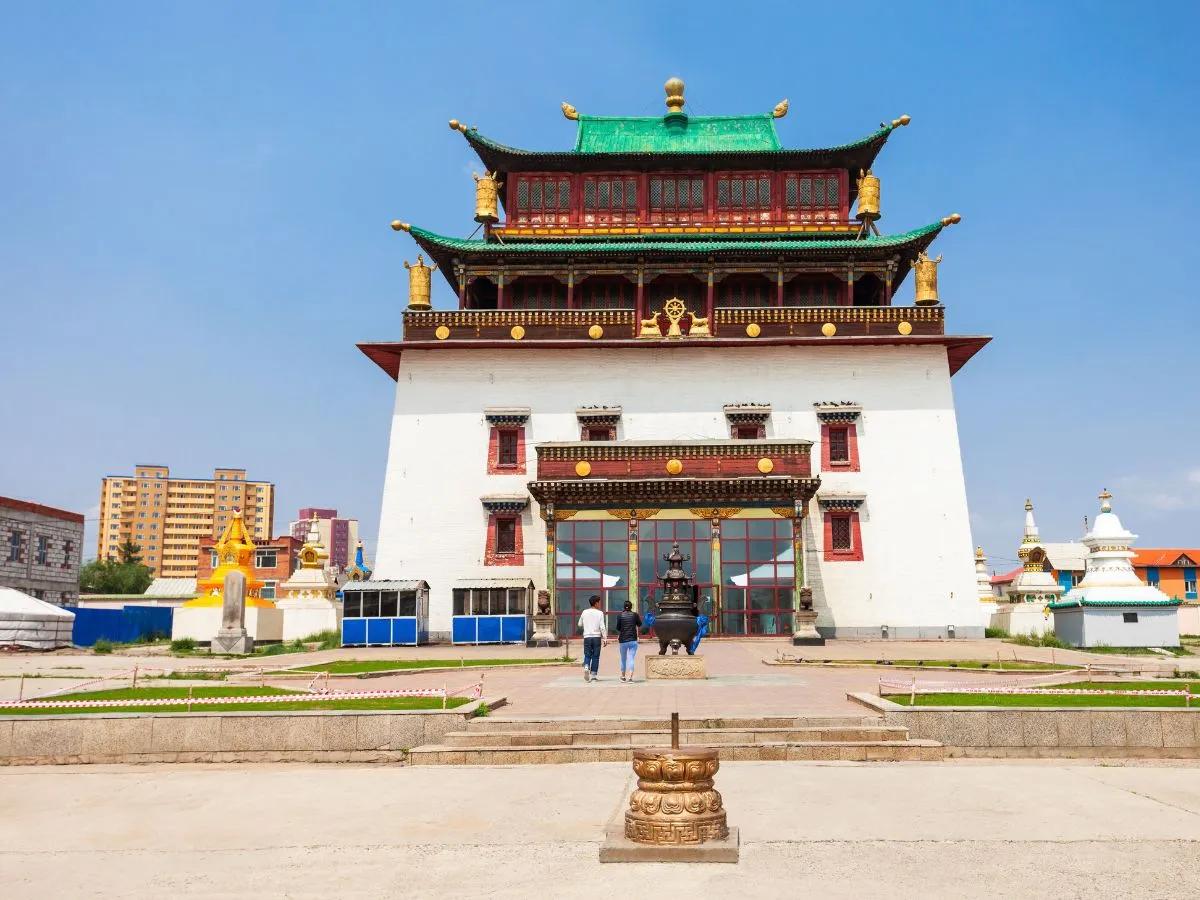Gandan Monastery Mongolia