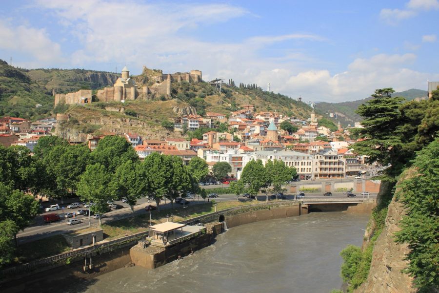 View across Tbilisi