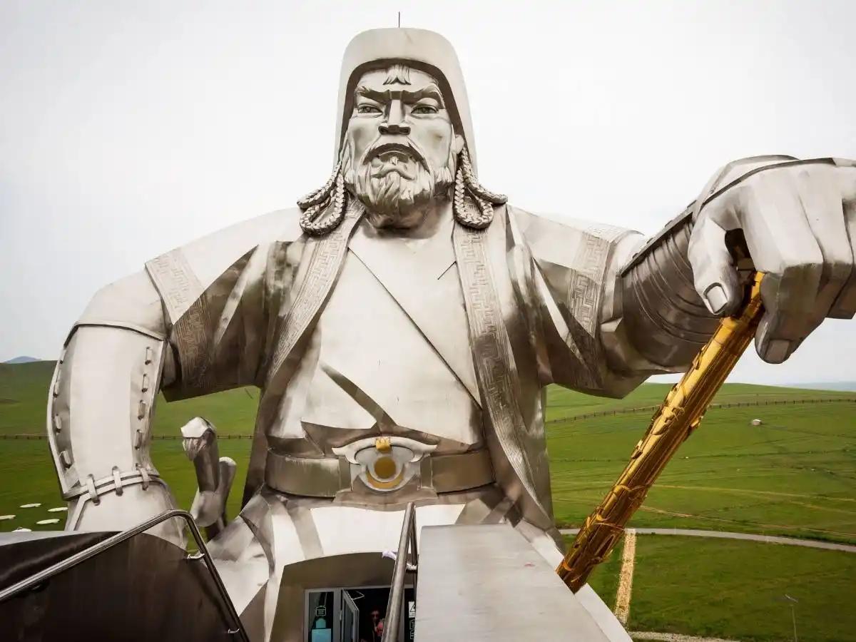 Genghis Khan Statue and Karakorum 