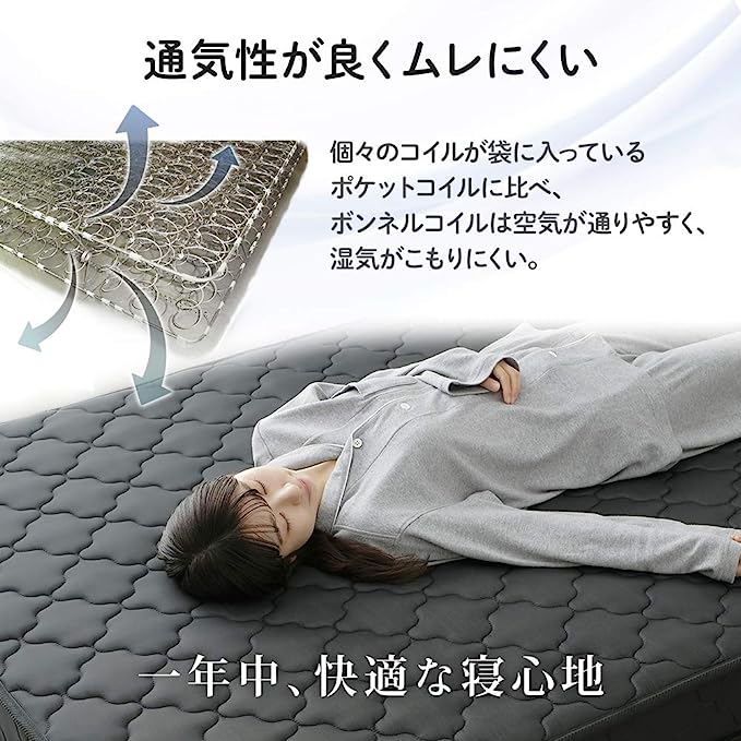 長持ちボンネルコイルマットレス 商品画像 5