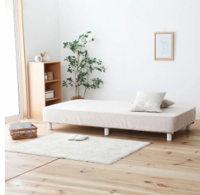 源ベッド日本製ポケットコイル足付きマットレス 商品画像 1