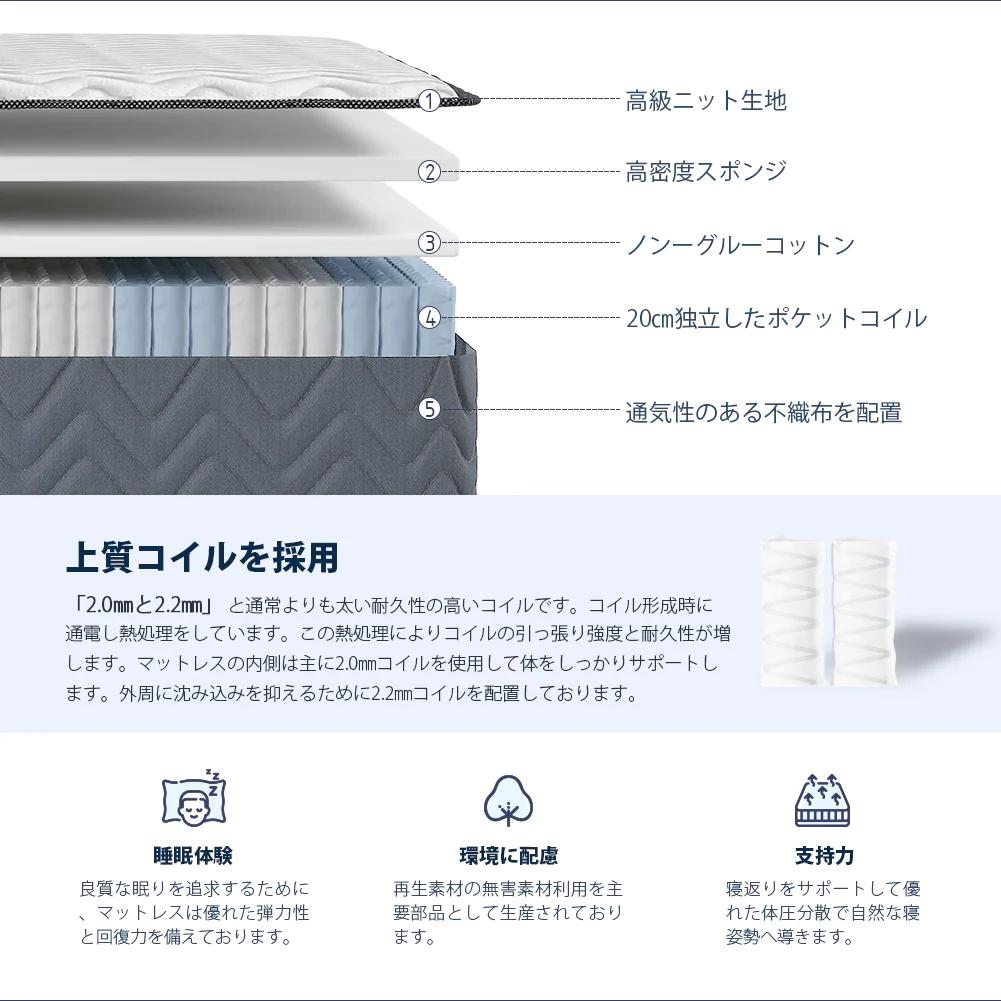 ニュースター1スプリング マットレス 22 商品画像 2