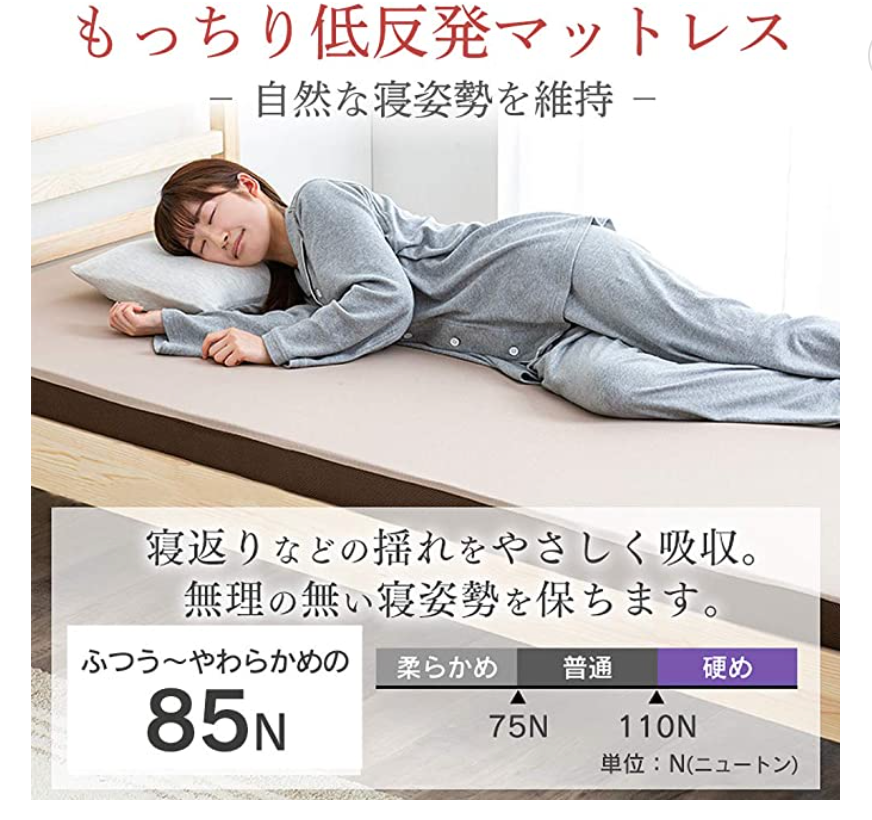 もっちり低反発マットレス 商品画像 3