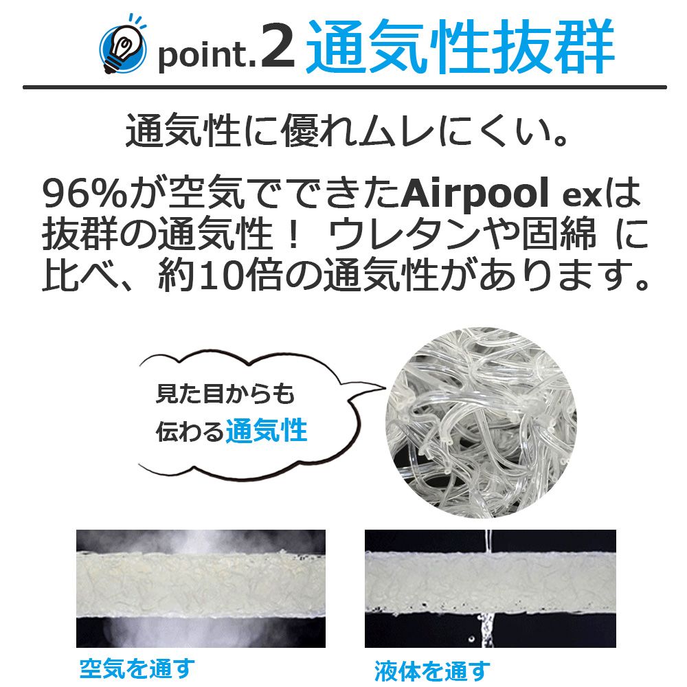 トラック用布団 高反発 エアープールエクストラ 商品画像 4