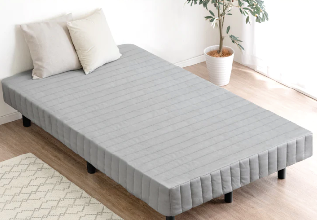 タンスのゲンENEWワントーンデザイン 圧縮タイプ 一体型脚付きマットレス 商品画像 1