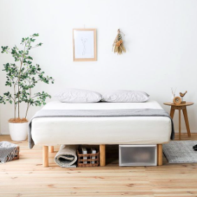 源ベッド日本製ポケットコイル足付きマットレス 商品画像 2