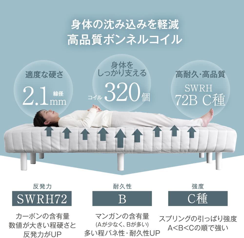 脚付きマットレス 商品画像 5