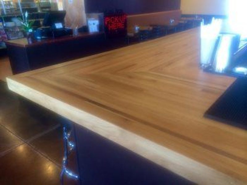 Commercial Wood Bar Tops & Installation Denver