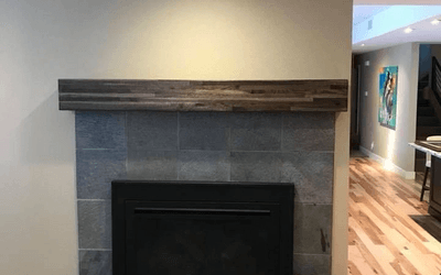 pic Modern Reclaimed Wood Fireplace Mantel reclaimed wood fireplace mantels denver