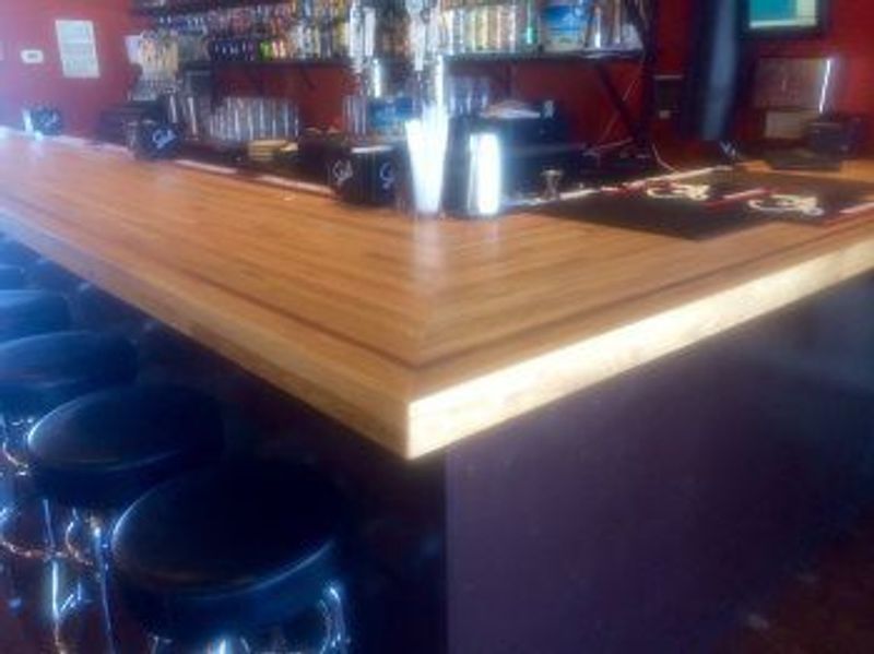 Commercial Wood Bar Tops & Installation Denver