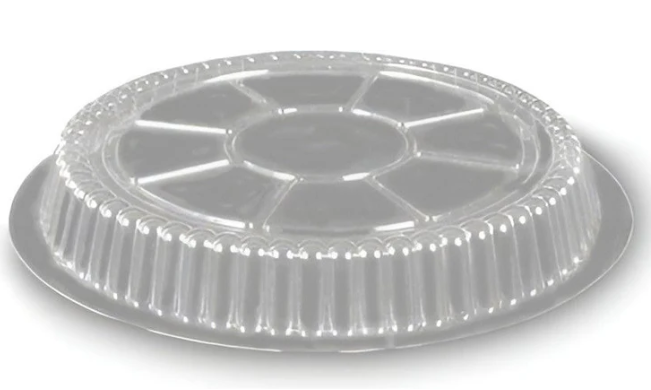 8" Round Plastic Dome Lid - 2058DL - 500/cs