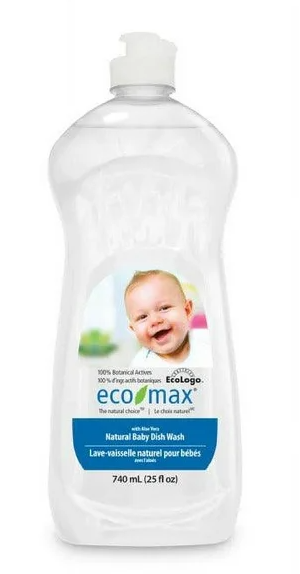 Eco-Max Natural BABY Dish Wash - 740ml