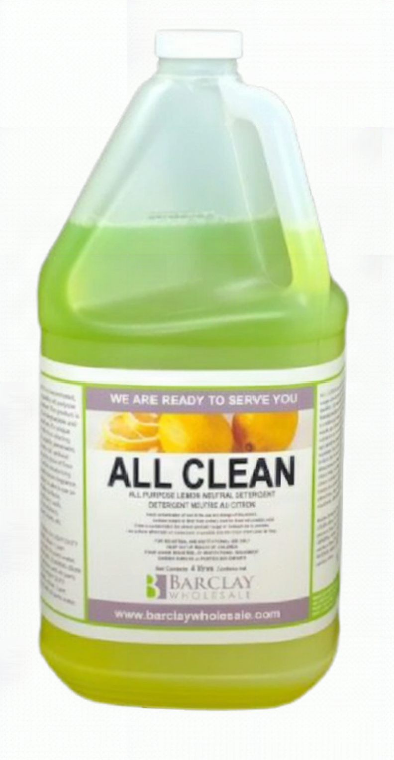 Barclay - ALL CLEAN - All Purpose Lemon Neutral Detergent 4L BW