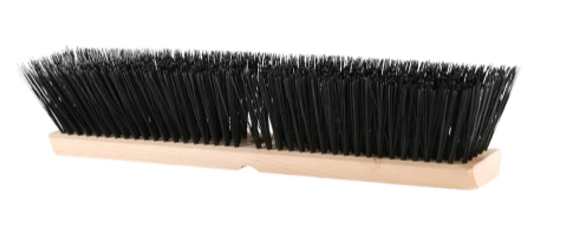 18"  PUSH BROOM - STIFF POLY  (head only)   JM937