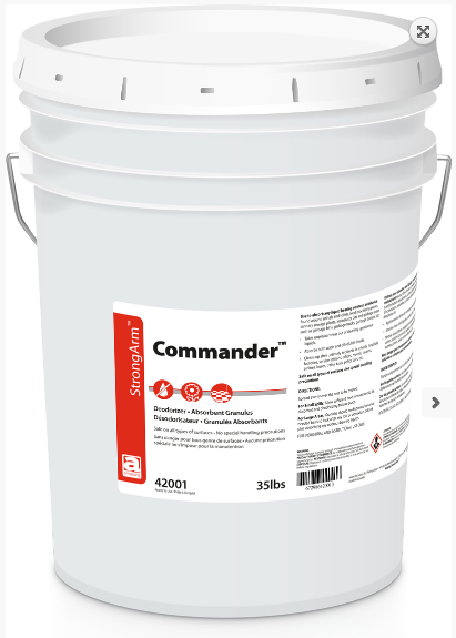 Commander - Deodorized Absorbent - Bubblegum Fragrance- 15.87 kg (35 Lb) 42001