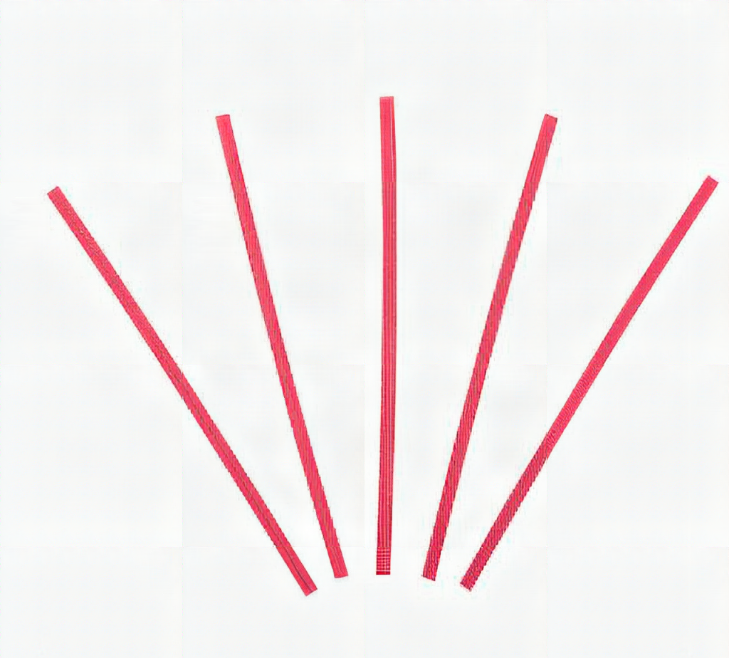 4" Red Twist Tie - 2000/bx TT4RPS