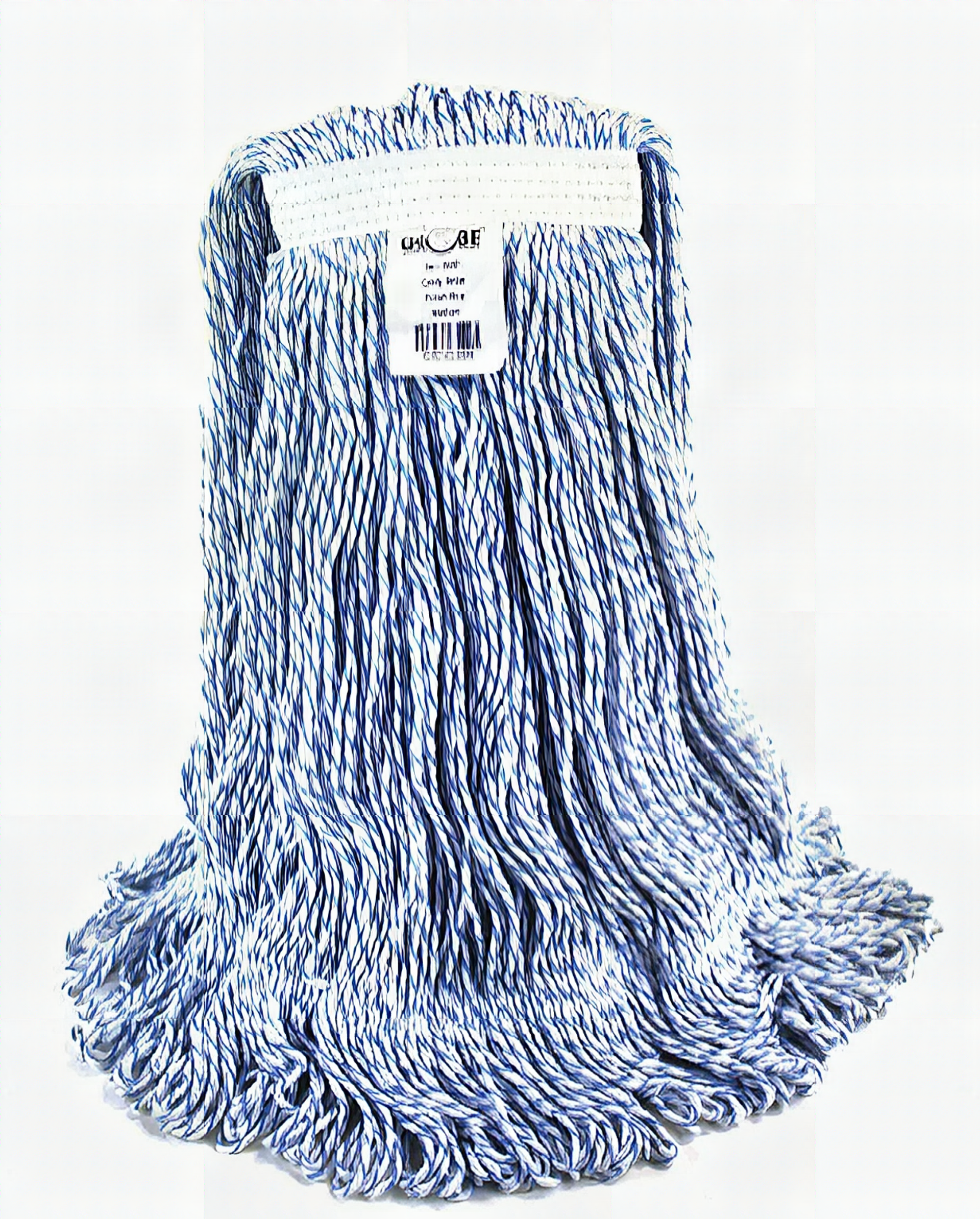MOP HEAD - Candy Striped WAXER Finish Mop - Medium  3057