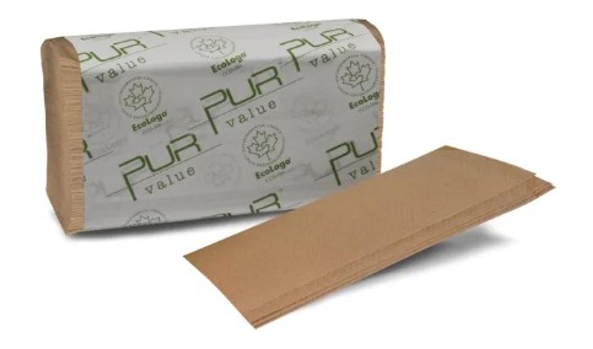 Singlefold Towel - Pur Value KRAFT 101452  Ctn/16 x 250