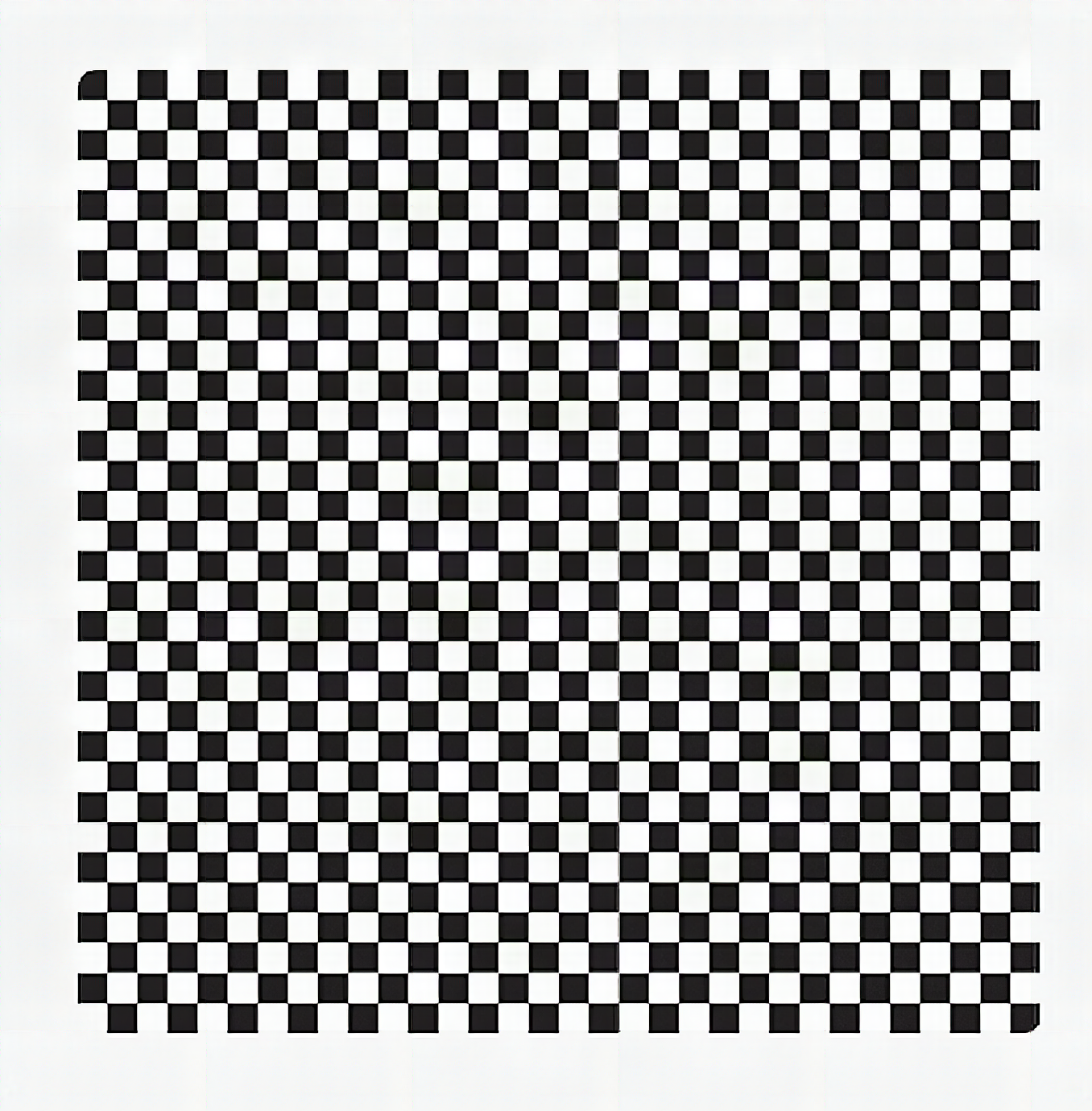 Basket Liner - Black Check - 12" x 12" - cs/1000 172046