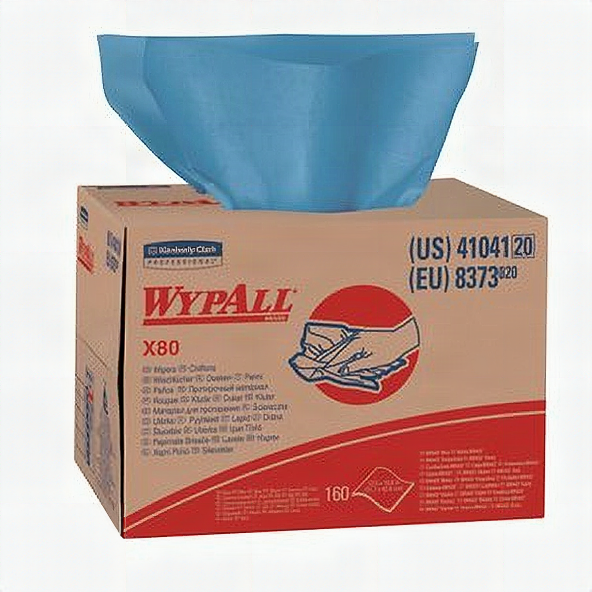 WYPAL X80 BLUE WIPER #41041 Ctn/160