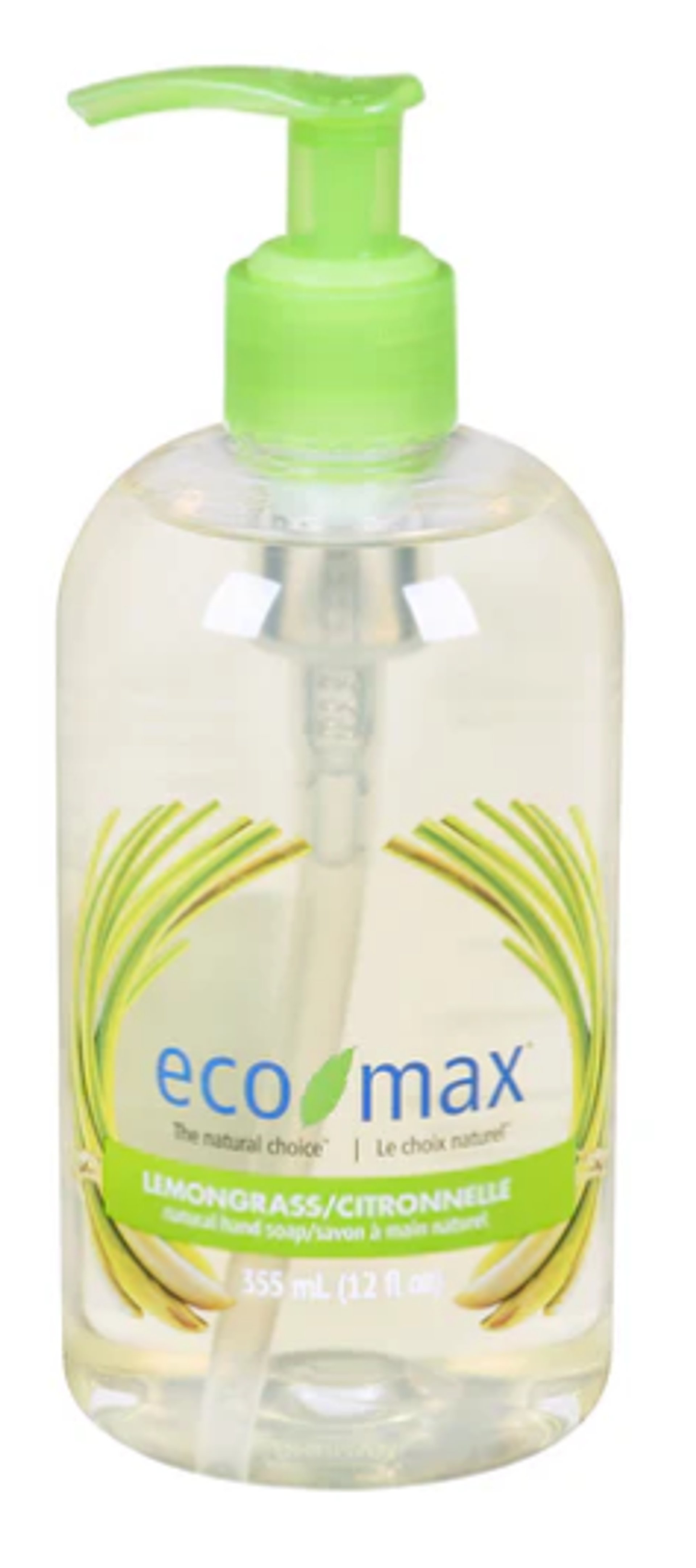 ECO-MAX HAND SOAP - LEMONGRASS - 355ML