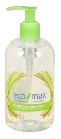ECO-MAX HAND SOAP - LEMONGRASS - 355ML