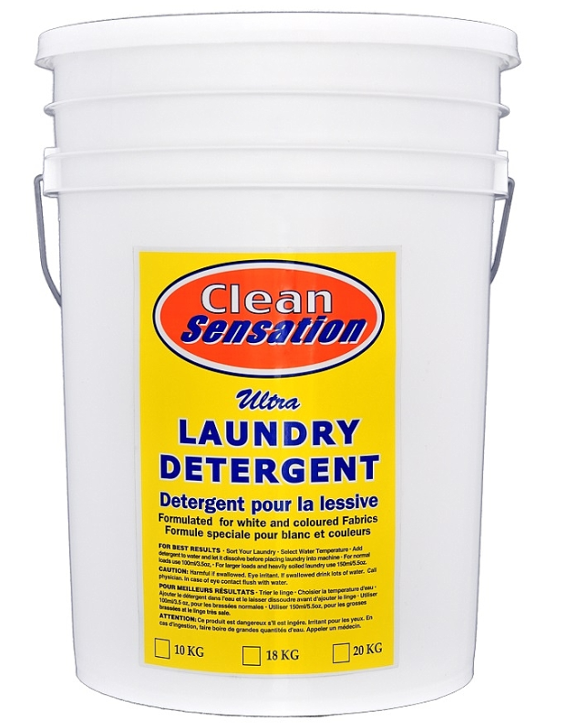 Laundry Powder Detergent - Sensation Powder - Lemon - 18 kg
