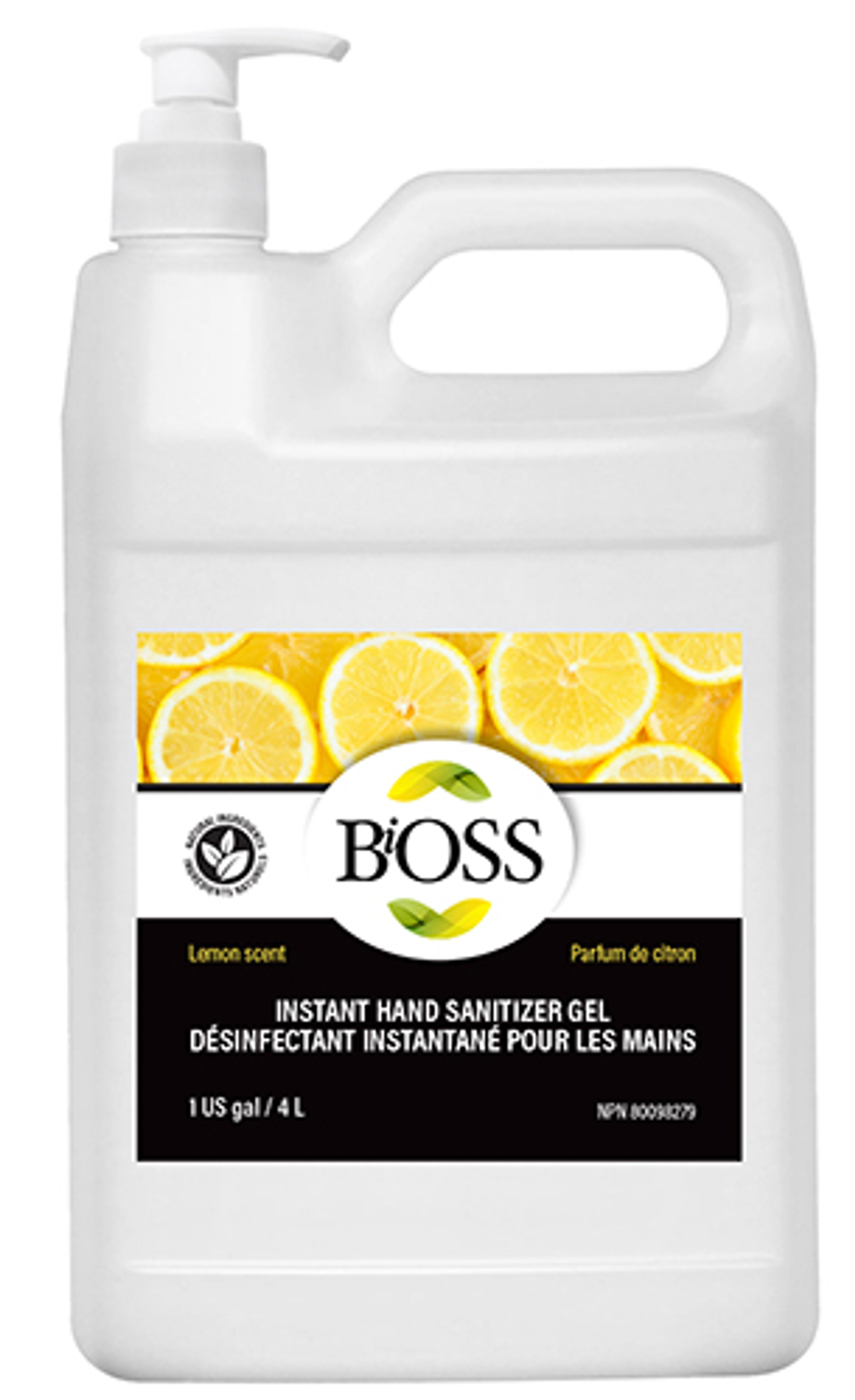 Hand Sanitizer GEL - Lemon Scent - 4L   BIOSS  004