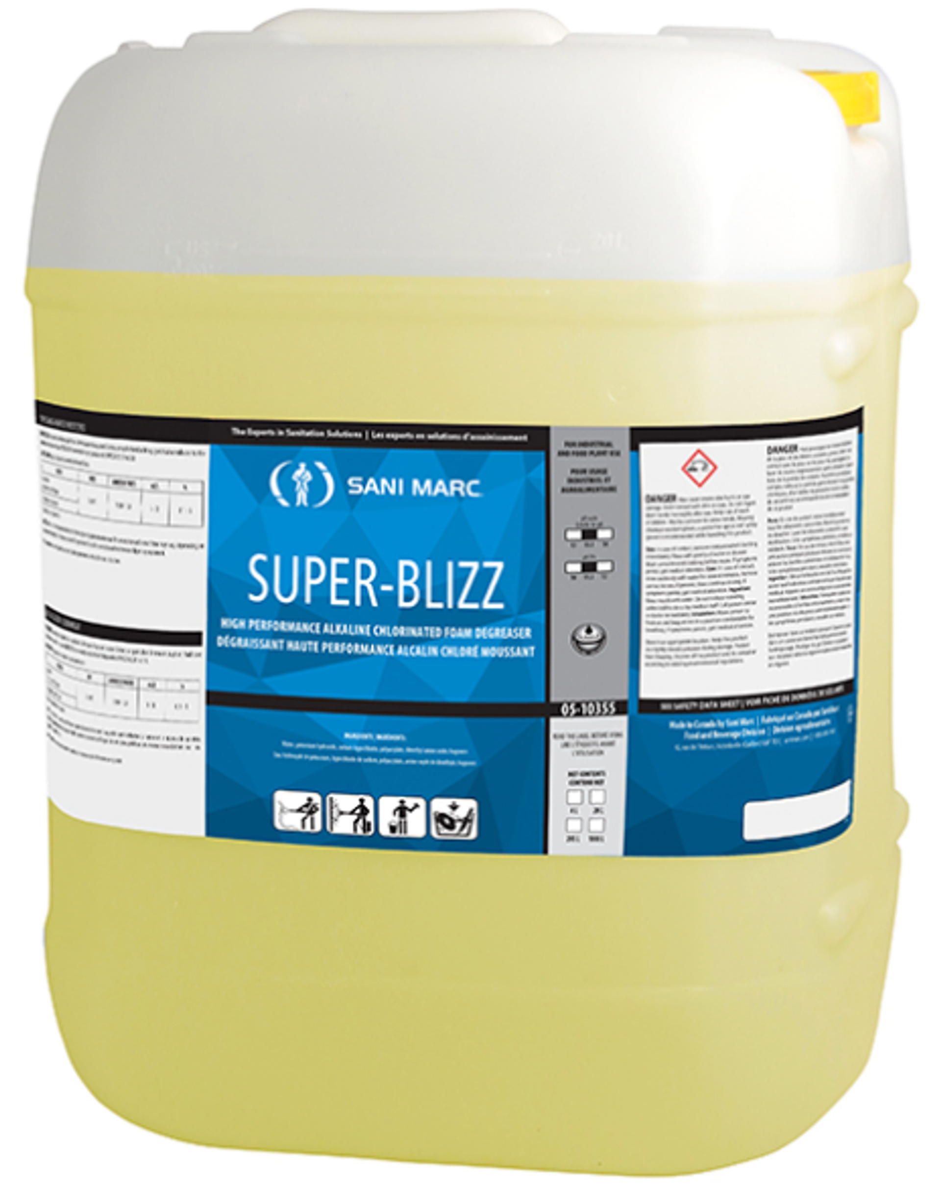 SUPER-BLIZZ FOAM (Chlorinated Alkaline) 20L  CFIA