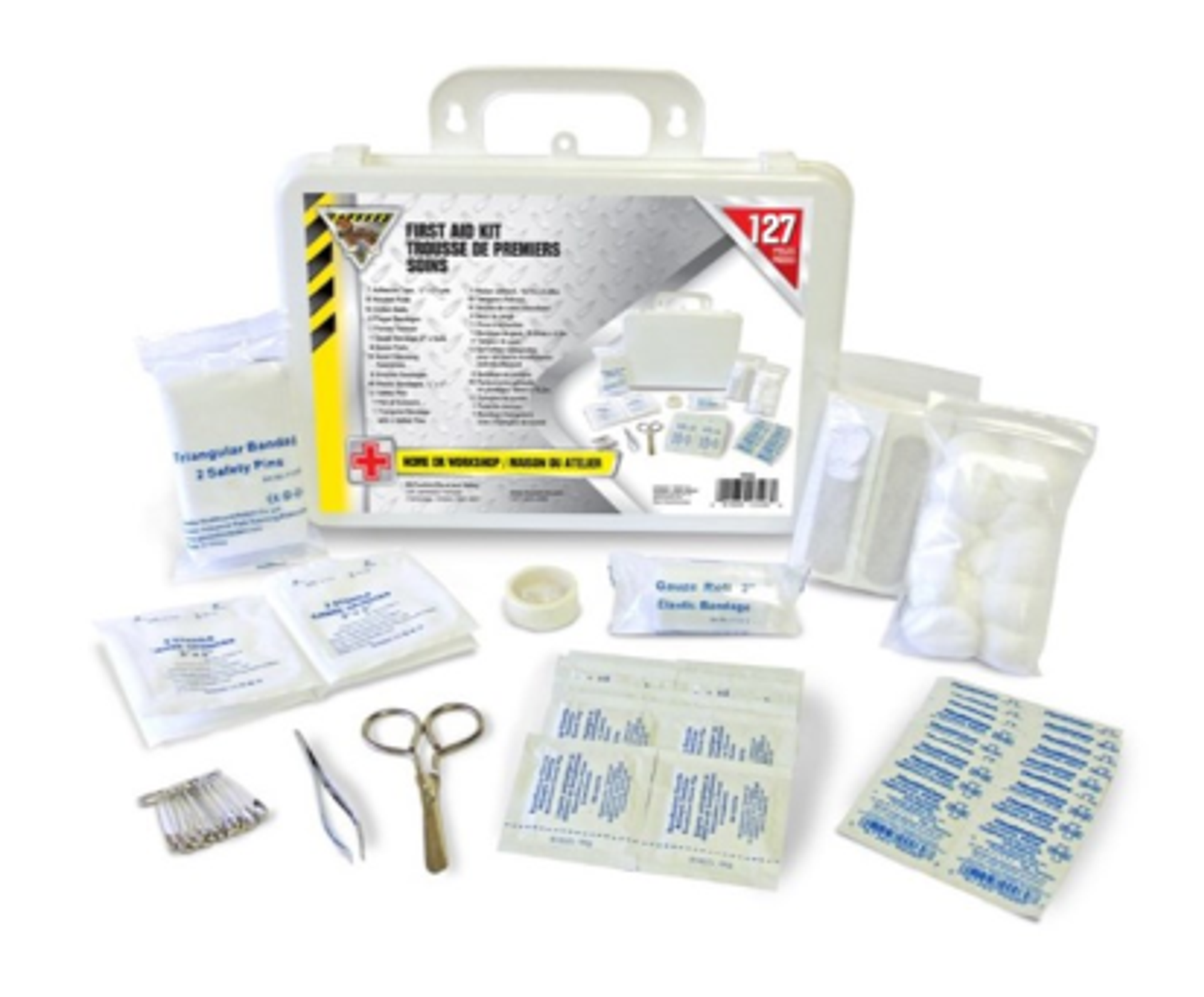 FIRST AID KIT - GENERAL PURPOSE - Household/Workshop/Business/Office