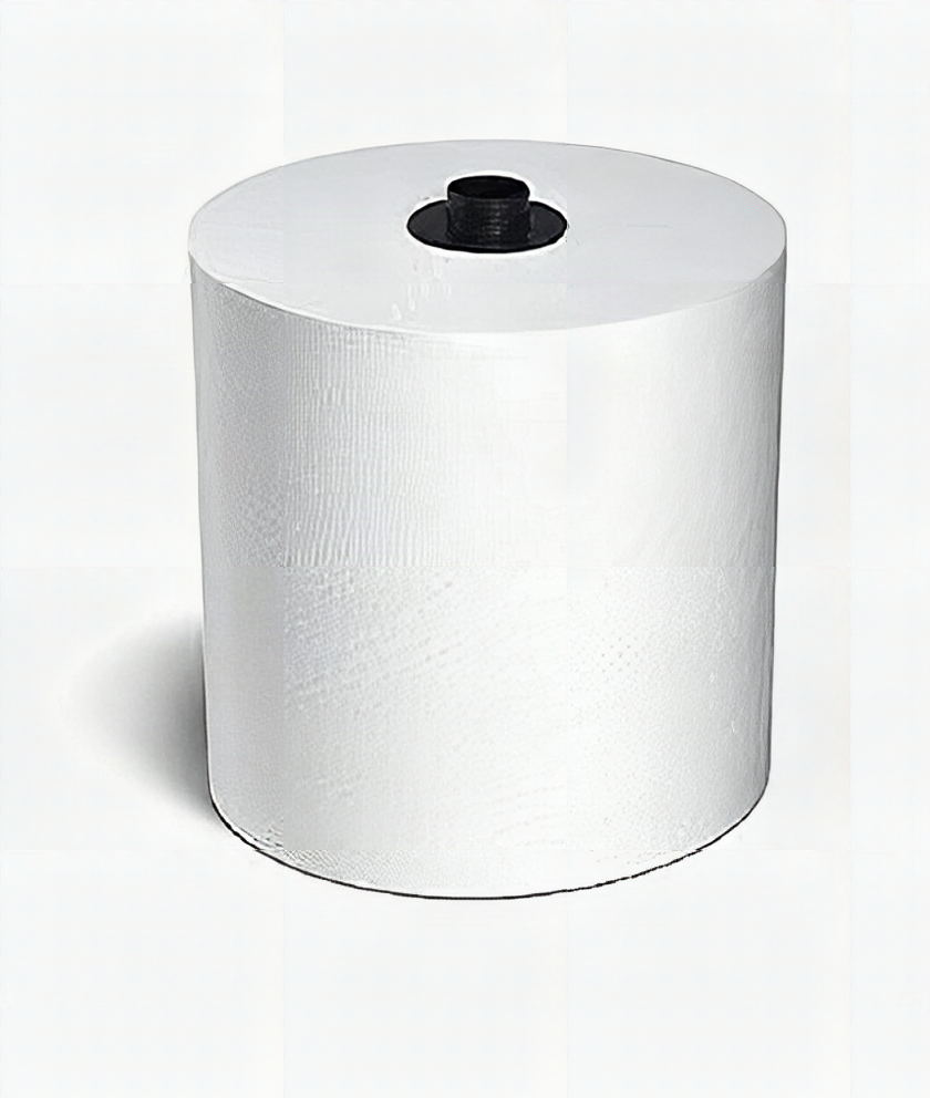 Roll Towel - EMBASSY ULTRA - WHITE - 8" X 1000' - 6/cs - 01269 KRUGER with Plug