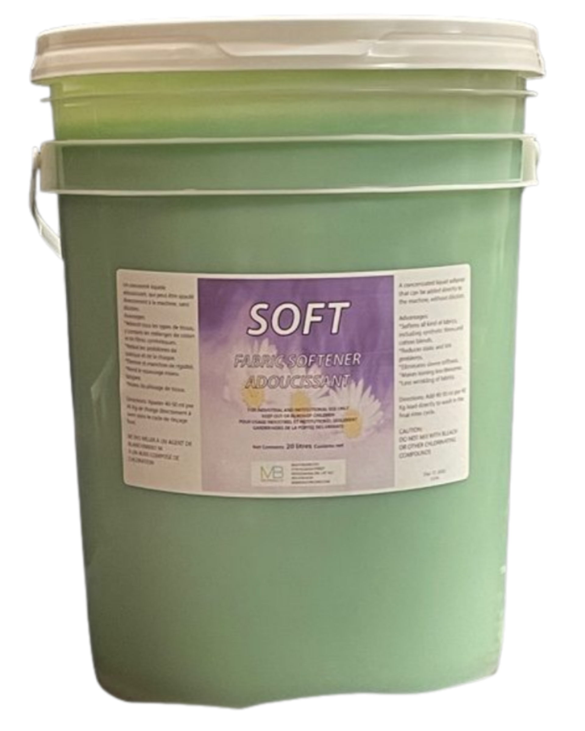 SOFT Fabric Softener  20 Litre   MB