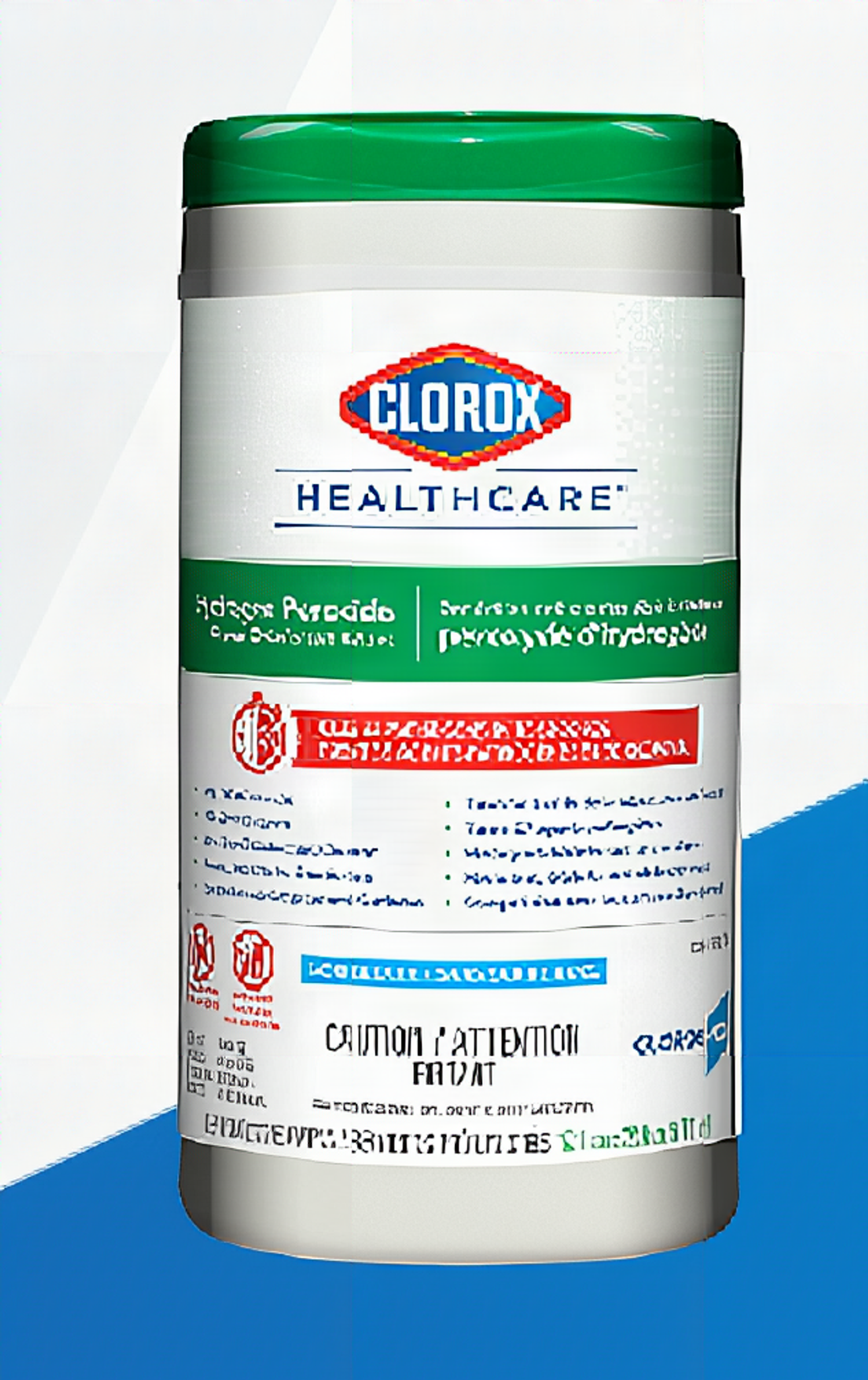 Clorox Wipes - w/h Hydrogen Peroxide - 95/jar     01456